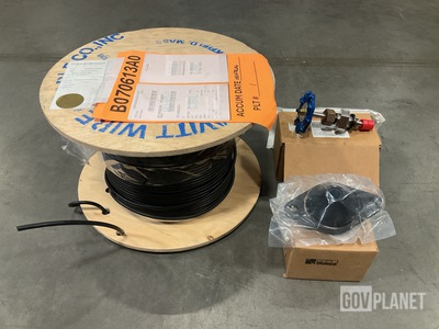 (2) Rolls of Communication Wire, (1) Stop-Check Valve Parts Kit & Assorted Items