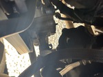 Engine with A/C Compressor