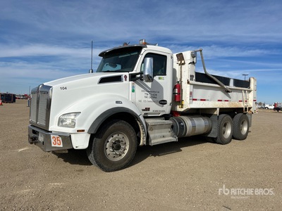 2020 Kenworth T880 6x4 شاحنة قلابة /محورين