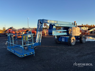 1999 Genie Z-60/30 4WD Diesel Articulating Boom Lift