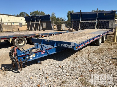 2016 Trail King TK40LP2-24 23 ft T/A Equipment Trailer