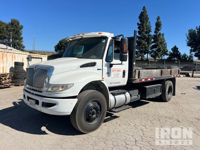 2012 International 4400 DuraStar 4x2 Flatbed Dump Truck