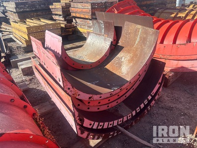 Quantity of (8) EFFCO Cap Concrete Forms