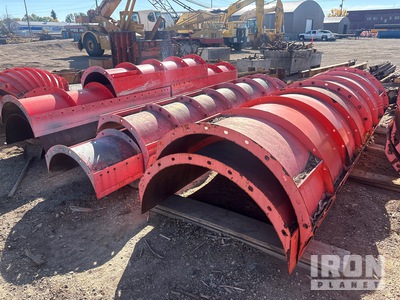 Quantity of (10) EFFCO Radius End Concrete Forms