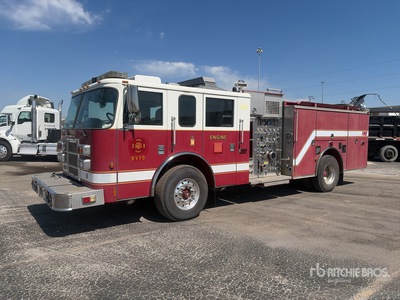 2004 Pierce 4x2 Crew Cab Fire Truck