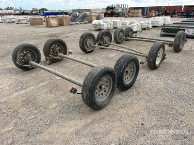 Quantity of (6) Enclosed Trailer Axles