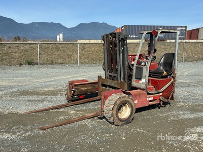 1998 Moffett P5000S 5000 lb 3x3 Chariot élévateur pour ferroutage