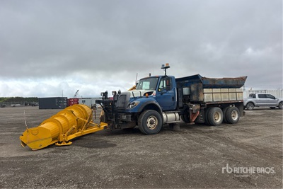 2012 International 7500 6x4 Snow Plow Truck