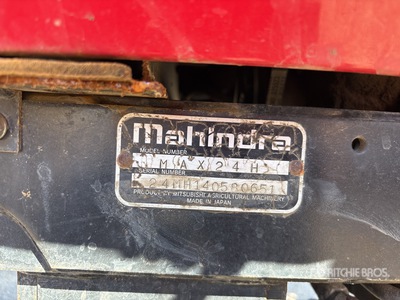 2014 Mahindra Max 24 4WD Utility Tractor