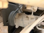Motor with A/C Compressor