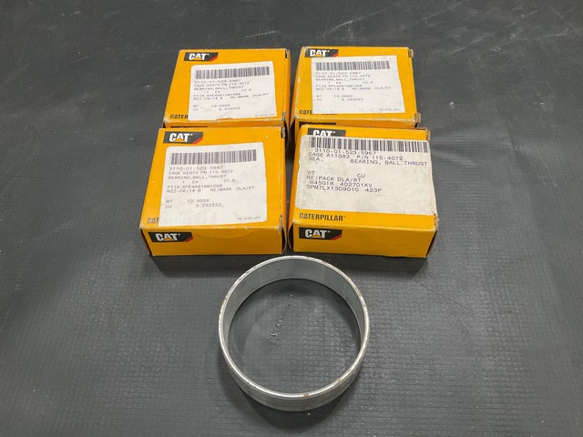 (112) Cat 115-4072 Thrust Ball Bearings