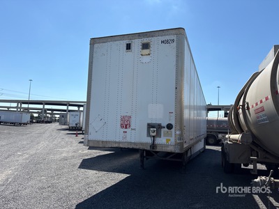 2015 Wabash DVCVHPC 53 ft x 102 in T/A Van Trailer