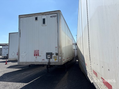 2015 Wabash DVCVHPC 53 ft x 102 in T/A Van Trailer