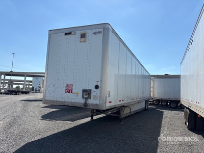 2015 Wabash DVCVHPC 53 ft x 102 in T/A Van Trailer