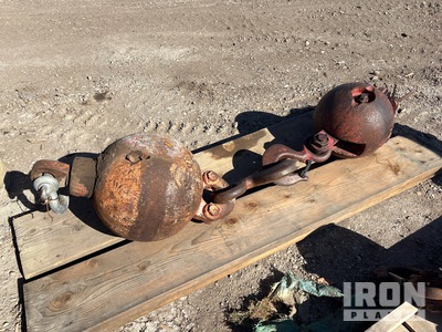 Quantity of (2) 12 ton Overhaul Ball