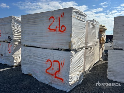 Quantity of (8) Pallets of 4 ft x 8 ft Iso Panels