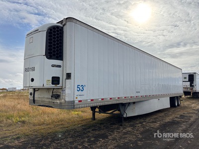 2015 Hyundai 53 ft x 102 in T/A Multi -Temp Refrigerated Trailer