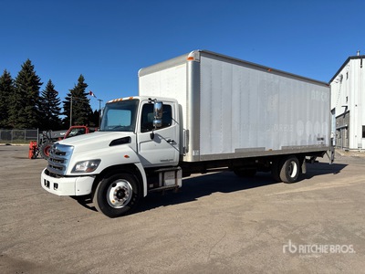 2016 Hino 268 4x2 Van Truck