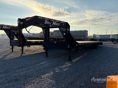 2025 Trailmax Max27-40 40 ft T/A Gooseneck Equipment Trailer