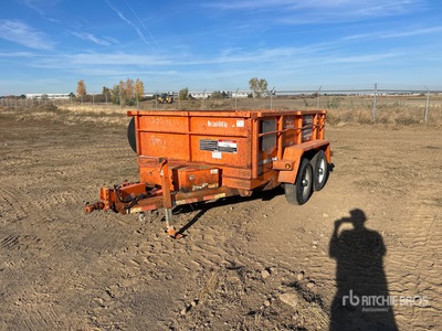 2014 Snake River 10 ft T/A Dump Utility Trailer