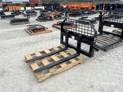JBX 4000 48 in Skid Steer Forks (Unused)