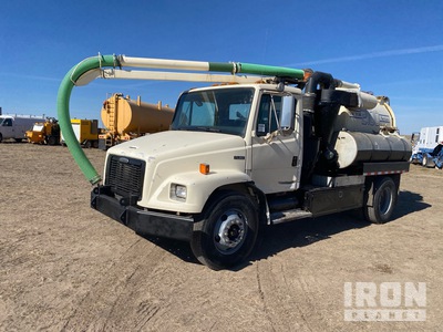 1999 Vactor 2100 on 1999 Freightliner FL60 4x2 Vacuum Tanker Truck