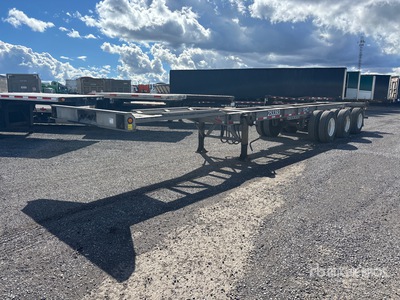 2007 Diamond Tri/A Extendable Container Trailer