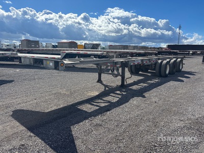 2007 Diamond Tri/A Extendable Container Trailer