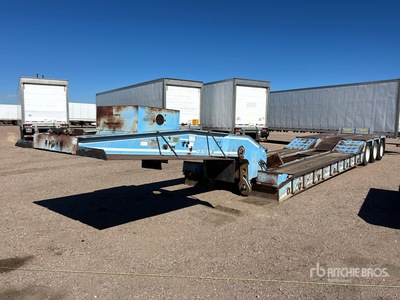 1990 Danko Tri/A Removable Gooseneck Tieflader