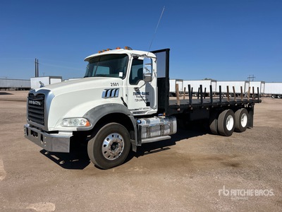 2017 Mack GU533 6x4 Flatbed Truck