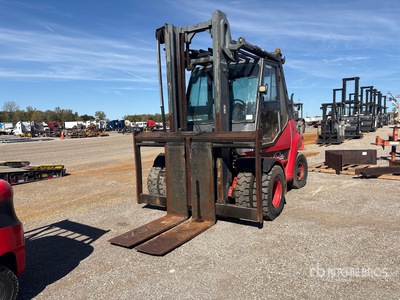 2012 Linde H80D 16000 lb Pneumatic Tire Chariot Élévateur