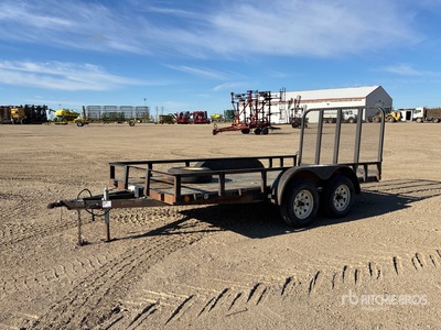 2008 PJ Trailer 14 ft T/A Trailer utilitario