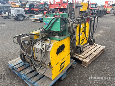 Quantity of (3) ESAAB Electric Welder