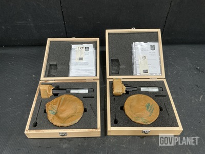 (2) Bowers XT-Series 3-Point Holemike Micrometers
