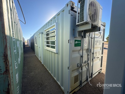 2025 20 ft x 8 ft Skid-Mounted Mobilne biuro (Unused)