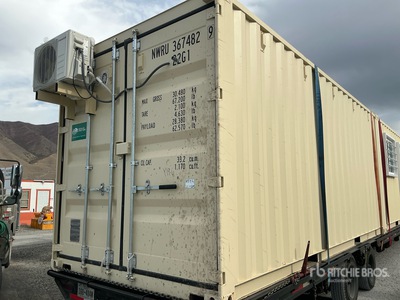 2025 20 ft x 8 ft Skid-Mounted Oficina móvil (Unused)