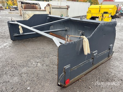 12 ft Snow Pusher - Fits Wheel Loader