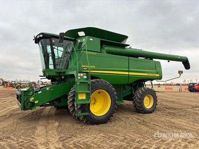 2009 John Deere 9870 STS Moisonneuse-batteuse