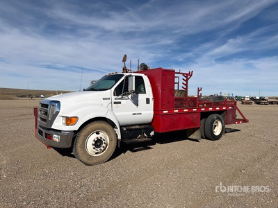 2008 Ford F-650 XL 4x2 Flatbed Truck