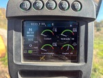 Control Station with Kontrolki ostrzegawcze silnika
