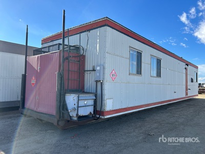 1984 Alta-Fab 46 ft x 12 ft Skid-Mounted Bohrstelle