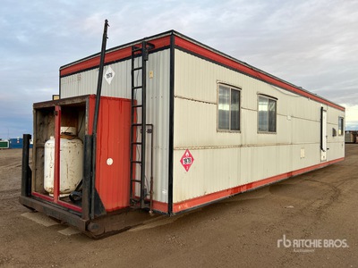 1985 Alta-Fab 46 ft x 12 ft Skid-Mounted Site de puits