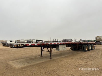 2014 Fontaine 53 ft Tri/A Flatbed Trailer