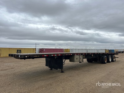 2019 Great Dane 53 ft Tri/A Flatbed Trailer