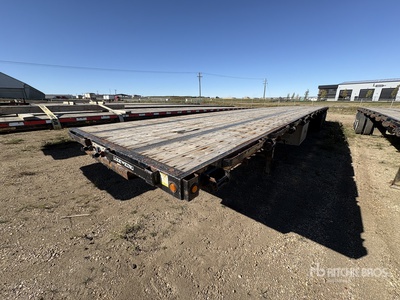 2013 Lode King 53 ft Tri/A مقطورة مسطحة