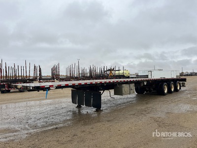 2020 Raja 53 ft Tri/A Flatbed Trailer
