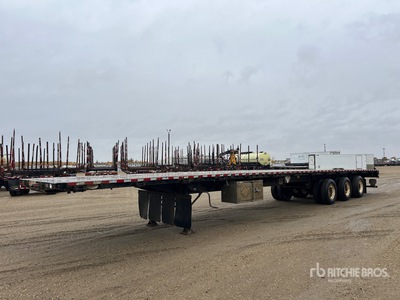2020 Raja 53 ft Tri/A Flatbed Trailer