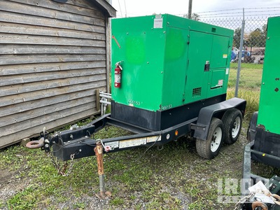 2016 MQ Power DCA45SSIU4FSG 36 kW Mobile Generatore