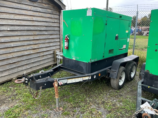 2016 MQ Power DCA45SSIU4FSG 36 kW Mobile Generator Set