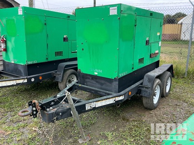 2018 MQ Power DCA45SSIU4FSG 36 kW Mobile Generatore